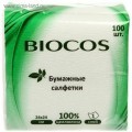 Салфетки бумажные Biocos 100 шт.